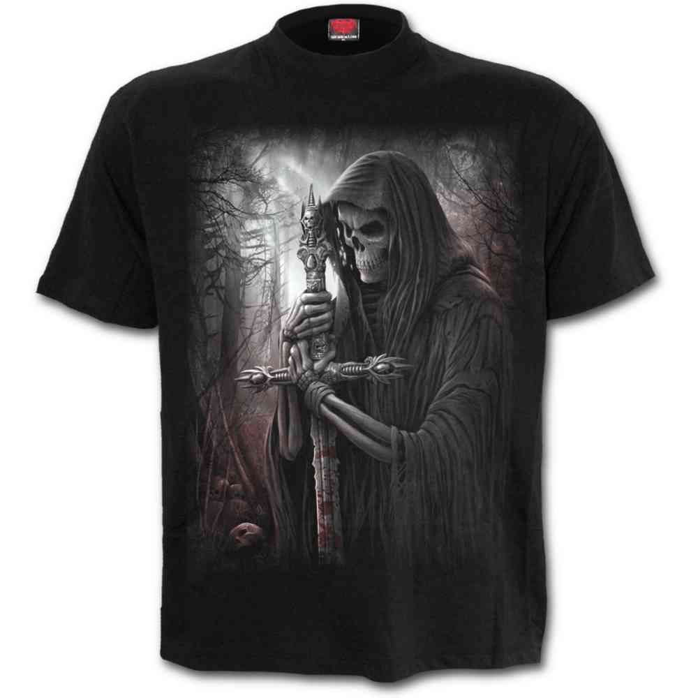 Spiral - SOUL SEARCHER Mens T-shirt - Black